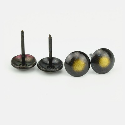 Decorative Upholstery Furniture Nail Heads Sofa Nails Brad Cap Nail Iron 11mm Cat Eye Smooth Iso