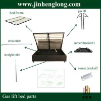 gas lift bed parts