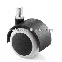 PP Small Furniture Casters Wheel,Swivel Office Chair Casters From Caster Factory DWG-F006