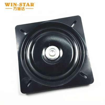 Heavy duty Rotating turntable ball bearing swivel plate for bar chair