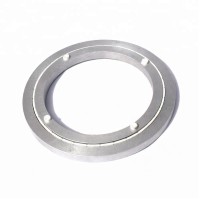 High quality 12 inch heavy duty bearing swivel plate mechanism mute aluminum lazy susan