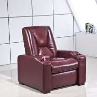 Hot Sale Imported Leather Home Theater Electric Recliner Sofa