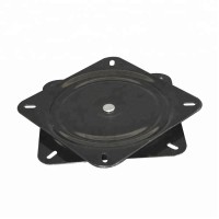 black ball bearing locking swivel plate