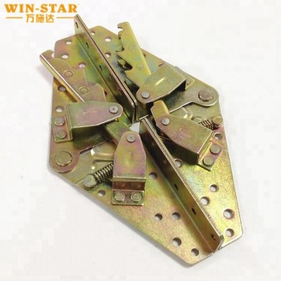 Folding Color Zinc Iron Sofa Hardware Mechanism Furniture Hinges ZD-I004-B